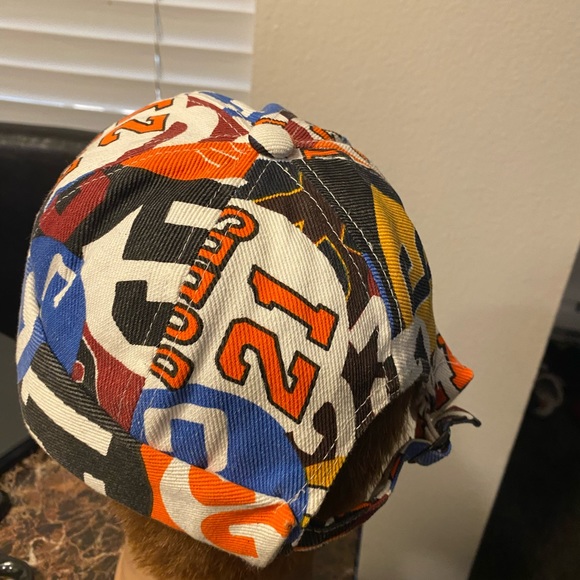 Fashion Style Men’s Multicolor Canvas Hat Size One - Picture 6 of 12